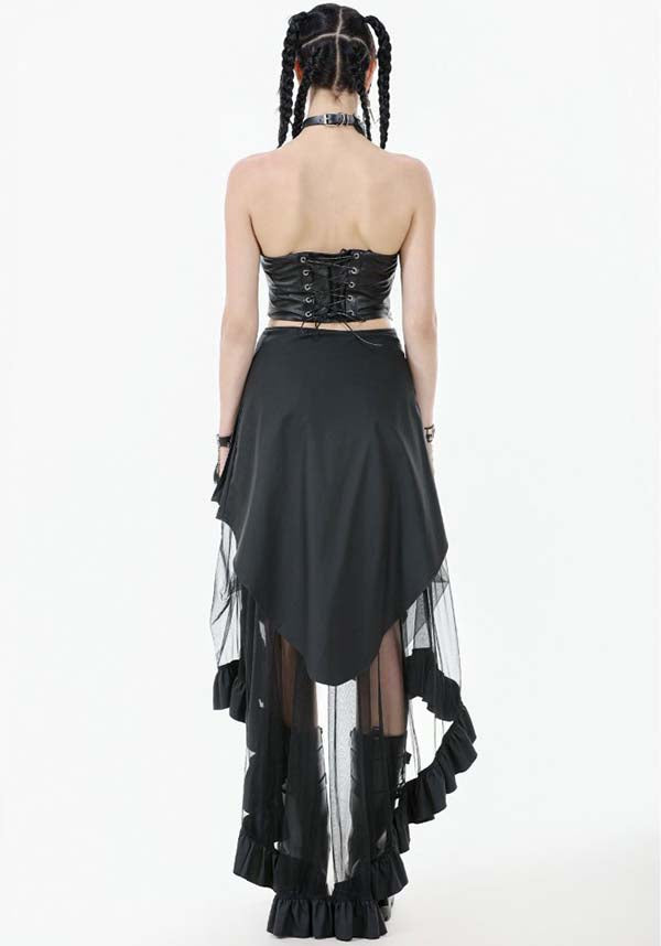 Iris Metal | MAXI SKIRT