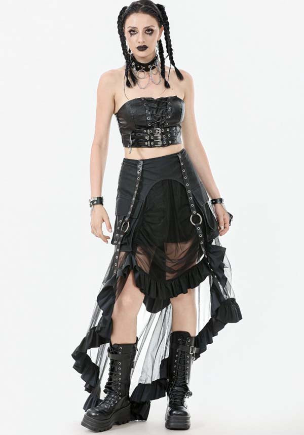 Iris Metal | MAXI SKIRT