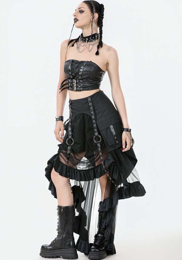 Iris Metal | MAXI SKIRT