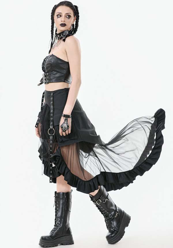 Iris Metal | MAXI SKIRT