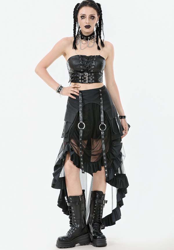 Iris Metal | MAXI SKIRT