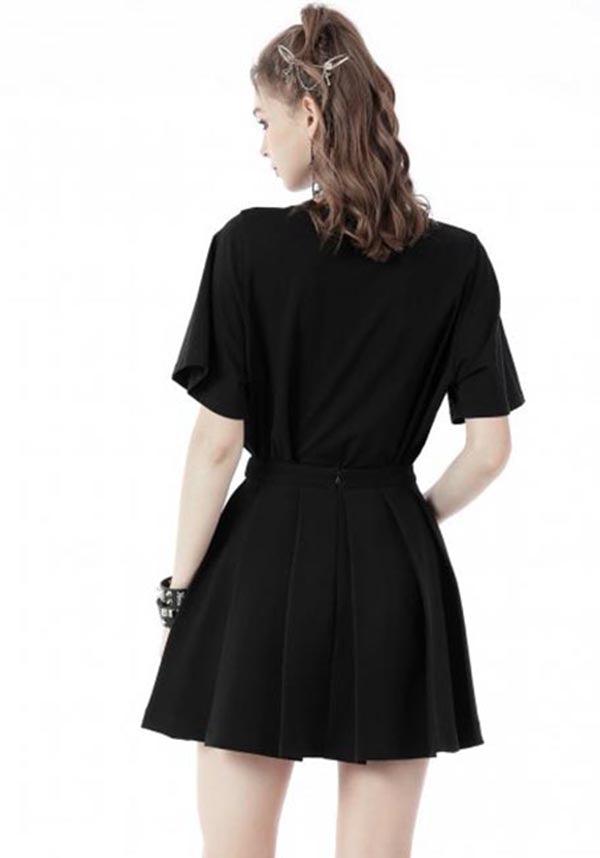 Nimue | SKIRT^ - Beserk - all, all clothing, all ladies clothing, anime skirt, backorder, black, buckles, clickfrenzy15-2023, clothing, dark in love, DIL220811, discountapp, fp, googleshopping, goth, gothic, grunge, ladies clothing, ladies skirt, mini skirt, plaid, punk, R130922, red, sep22, Sept, short skirt, skirt, skirts, street ware, street wear, streetwear, tartan, womens skirt