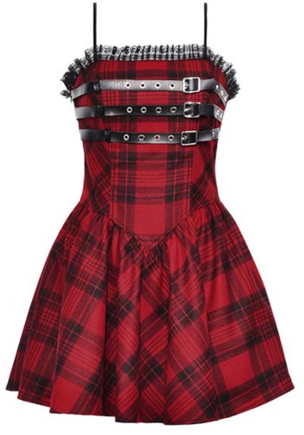 Playful Punk Red Rock | DRESS*