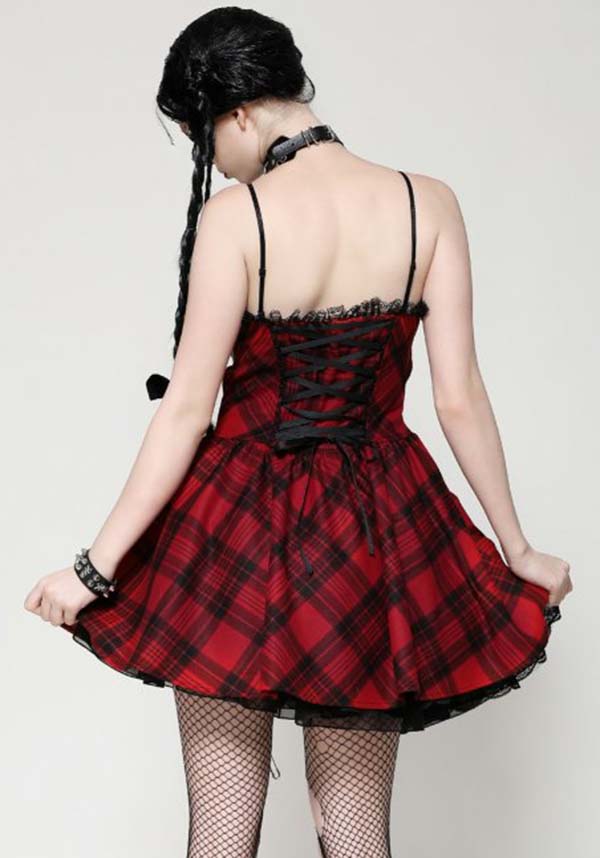 Playful Punk Red Rock | DRESS*