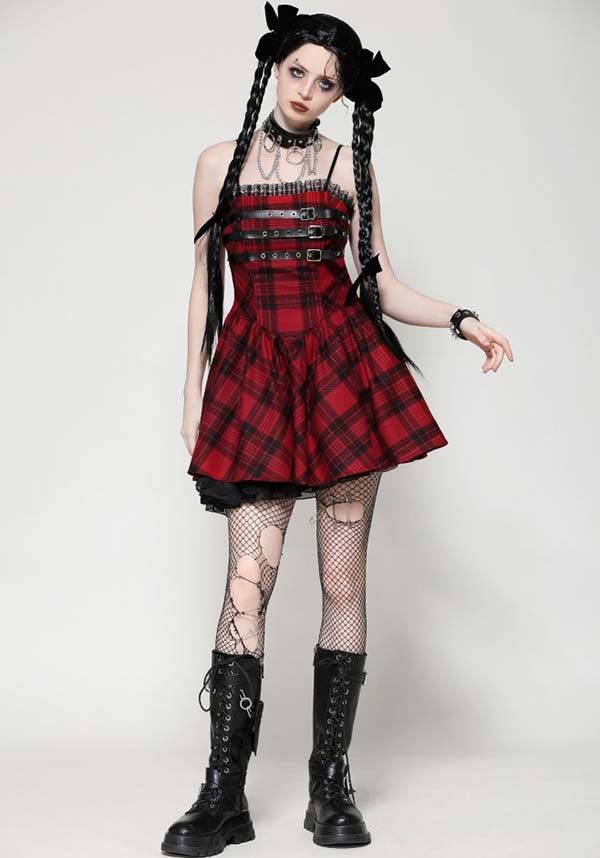 Playful Punk Red Rock | DRESS*