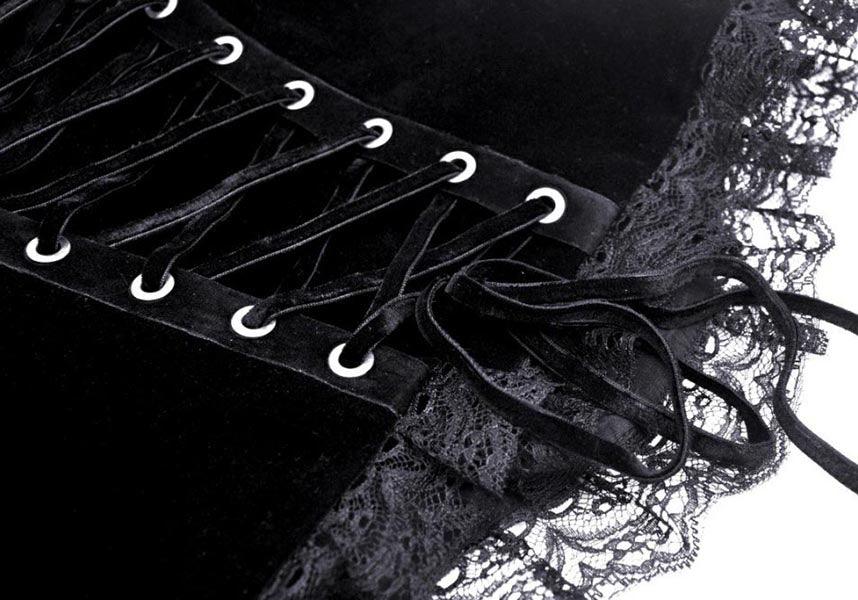 Premonition | TOP - Beserk - all, all clothing, all ladies, all ladies clothing, clickfrenzy15-2023, clothing, corset, cross, dark in love, DIL220811, discountapp, fp, googleshopping, goth, goth shirt, gothic, lace, ladies, ladies clothing, ladies top, ladies tops, R130922, red, red and black, ruffle, sep22, Sept, tees and tops, top, tops, tshirts and tops, women, womens, womens top