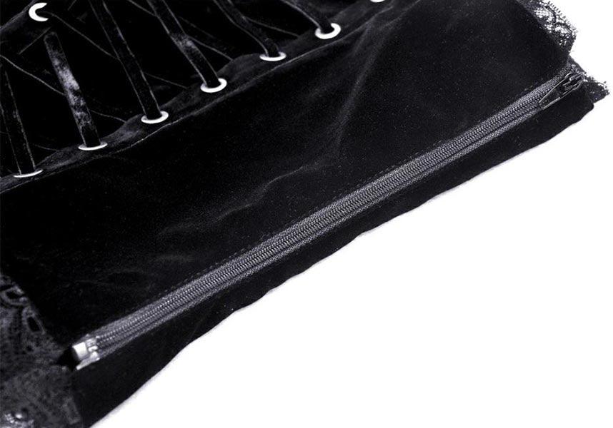 Premonition | TOP - Beserk - all, all clothing, all ladies, all ladies clothing, clickfrenzy15-2023, clothing, corset, cross, dark in love, DIL220811, discountapp, fp, googleshopping, goth, goth shirt, gothic, lace, ladies, ladies clothing, ladies top, ladies tops, R130922, red, red and black, ruffle, sep22, Sept, tees and tops, top, tops, tshirts and tops, women, womens, womens top