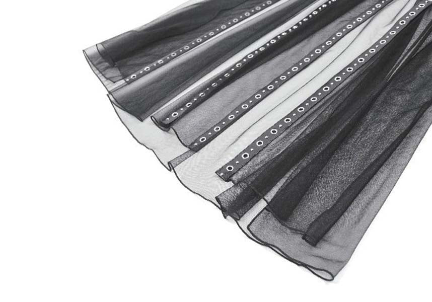 Tangled Up Mesh | MAXI SKIRT