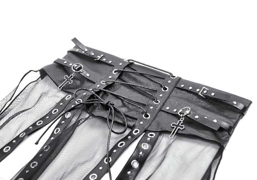 Tangled Up Mesh | MAXI SKIRT