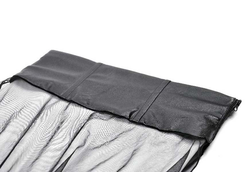 Tangled Up Mesh | MAXI SKIRT