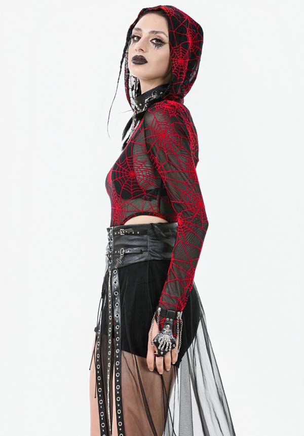 Tangled Up Mesh | MAXI SKIRT