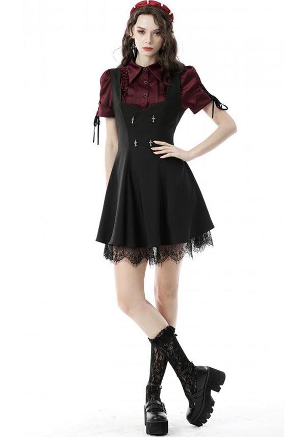 Red Wine Diamond | TOP - Beserk - all, all clothing, all ladies clothing, burgandy, burgundy, clickfrenzy15-2023, clothing, DIL220427, discountapp, fp, frill, girls top, ladies clothing, ladies top, may22, office, office clothing, R220522, red, repriced090623, short sleeved top, tees and tops, top, tops, tshirts and tops, womens top, work