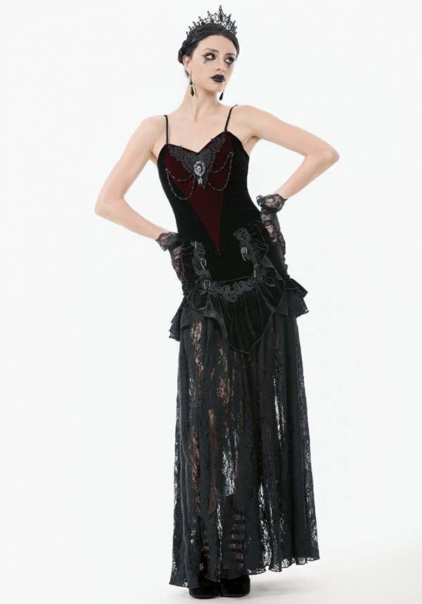 Vampira Velvet | CORSET TOP