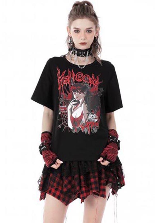 Sanguine | FINGERLESS GLOVES - Beserk - accessories, all, all ladies, clickfrenzy15-2023, cuffs, dark in love, DIL220811, discountapp, fingerless, fp, gloves and armwarmers, googleshopping, goth, gothic, grunge, ladies, ladies accessories, punk, R130922, red, red and black, sep22, Sept, stripe, striped, stripes, stripey, winter, winter clothing, winter wear, women, womens