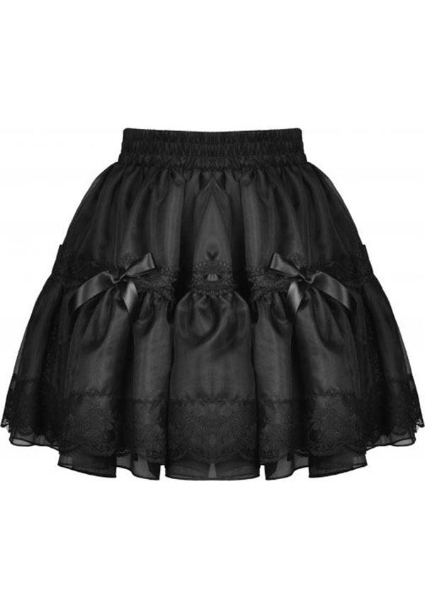 Shadow | SKIRT - Beserk - all, all clothing, all ladies clothing, black, bow, clickfrenzy15-2023, clothing, DIL220811, discountapp, flare skirt, fp, googleshopping, goth, gothic, kawaii, lace, ladies clothing, ladies skirt, lolita, mini skirt, R130922, ruffle, sep22, Sept, short skirt, skirt, skirts, women, womens, womens skirt