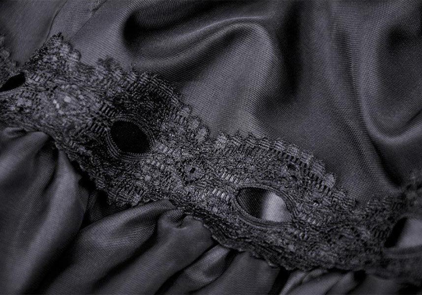 Shadow | SKIRT - Beserk - all, all clothing, all ladies clothing, black, bow, clickfrenzy15-2023, clothing, DIL220811, discountapp, flare skirt, fp, googleshopping, goth, gothic, kawaii, lace, ladies clothing, ladies skirt, lolita, mini skirt, R130922, ruffle, sep22, Sept, short skirt, skirt, skirts, women, womens, womens skirt