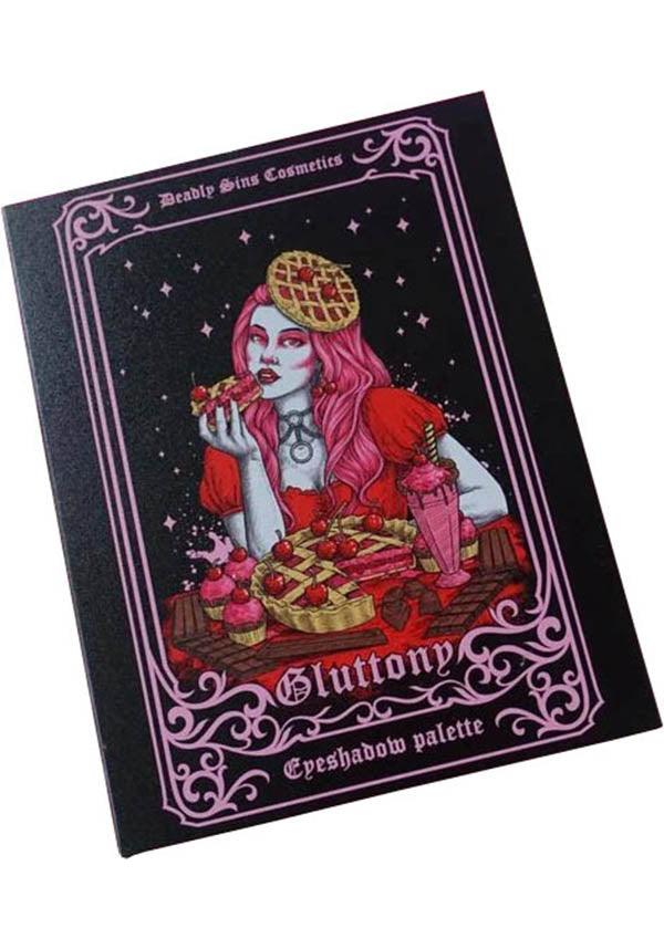 Gluttony | EYESHADOW PALETTE* - Beserk - all, clickfrenzy15-2023, cosmetic glitter, cosmetics, cpgstinc, deadly sins cosmetics, discountapp, eofy2023, eofy2023deadlysinscosmetics20, eyes, eyeshadow, eyeshadow pressed, glitter, gothic, gothic cosmetics, jun21, labelvegan, make up, makeup, palette, pressed, pressed powder, R150621, red, sale, vegan