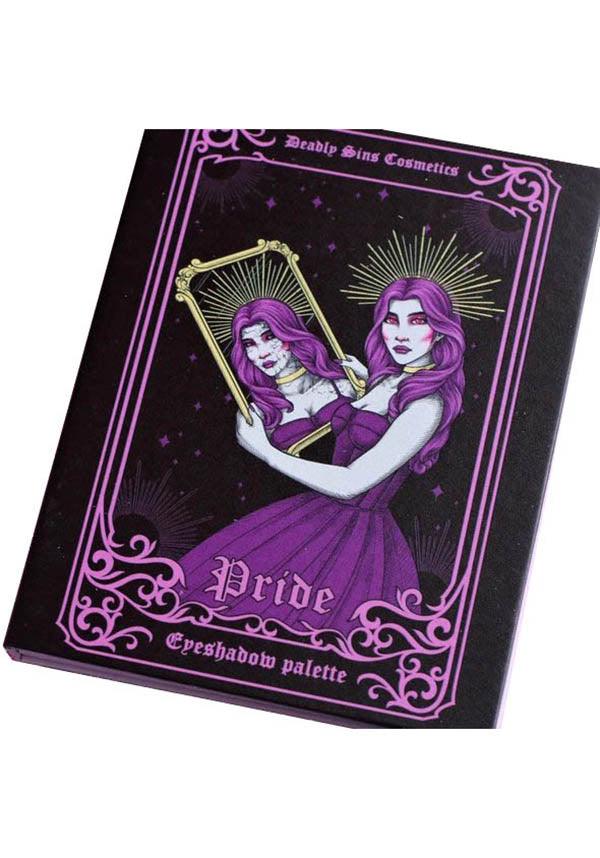 Pride | EYESHADOW PALETTE - Beserk - all, bright pink, bright purple, brown, clickfrenzy15-2023, colour:pink, colour:purple, cosmetic glitter, cosmetics, cpgstinc, dark purple, deadly sins cosmetics, discountapp, eye shadow, eyes, eyeshadow, eyeshadow pressed, fp, glitter, glitter cosmetics, gold, light purple, make up, makeup, palette, pastel purple, pink, purple, R150921, sep21, shimmer