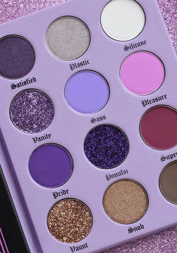 Pride | EYESHADOW PALETTE - Beserk - all, bright pink, bright purple, brown, clickfrenzy15-2023, colour:pink, colour:purple, cosmetic glitter, cosmetics, cpgstinc, dark purple, deadly sins cosmetics, discountapp, eye shadow, eyes, eyeshadow, eyeshadow pressed, fp, glitter, glitter cosmetics, gold, light purple, make up, makeup, palette, pastel purple, pink, purple, R150921, sep21, shimmer