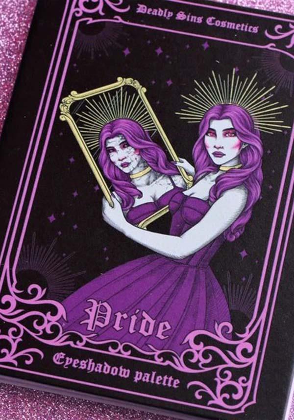 Pride | EYESHADOW PALETTE - Beserk - all, bright pink, bright purple, brown, clickfrenzy15-2023, colour:pink, colour:purple, cosmetic glitter, cosmetics, cpgstinc, dark purple, deadly sins cosmetics, discountapp, eye shadow, eyes, eyeshadow, eyeshadow pressed, fp, glitter, glitter cosmetics, gold, light purple, make up, makeup, palette, pastel purple, pink, purple, R150921, sep21, shimmer