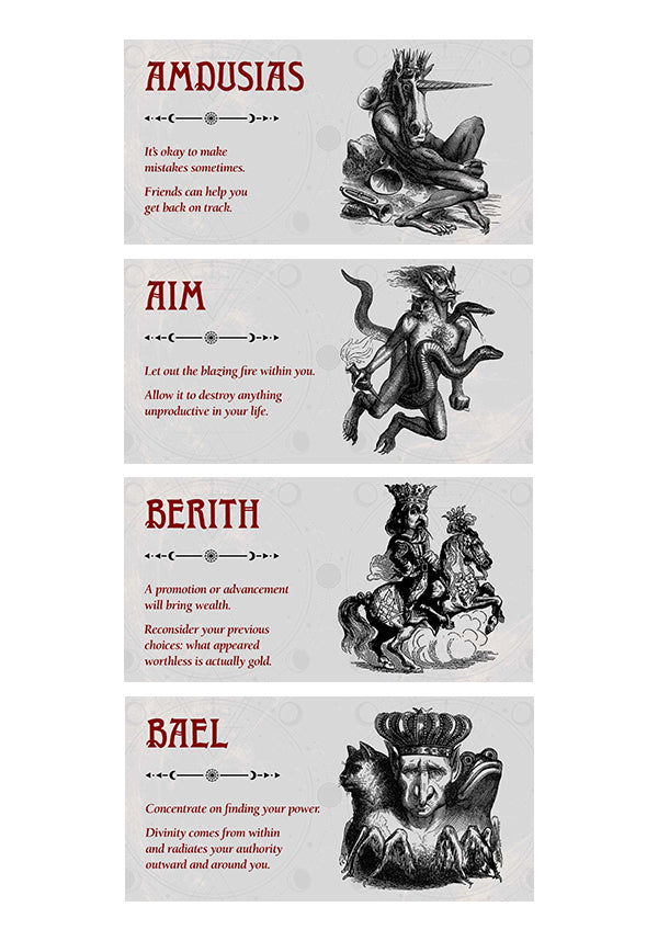 Demon of the Day | DIVINATION CARDS