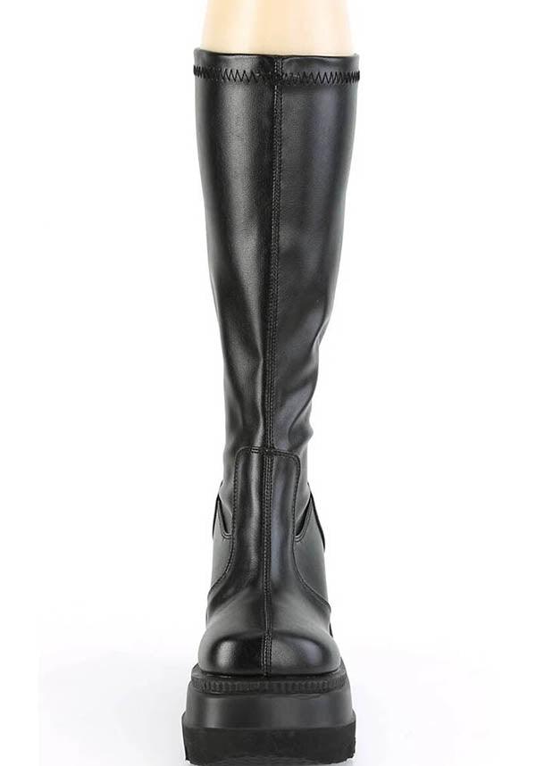 Demonia SHAKER 65 Black Platform Boots Buy Online Australia
