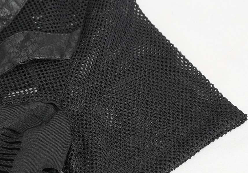 Broken Cyber Distressed Mesh | T-SHIRT