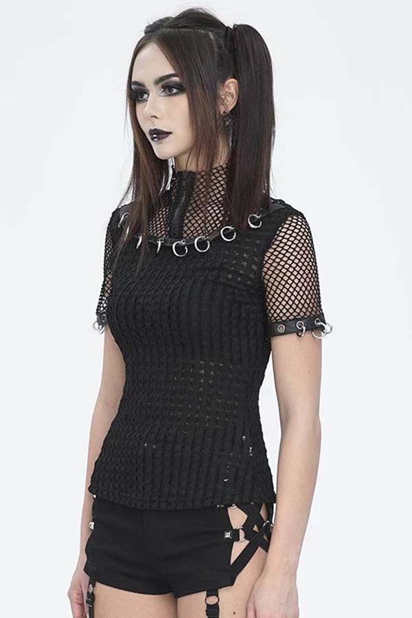 Duskborn Punk Diamond Mesh | TOP