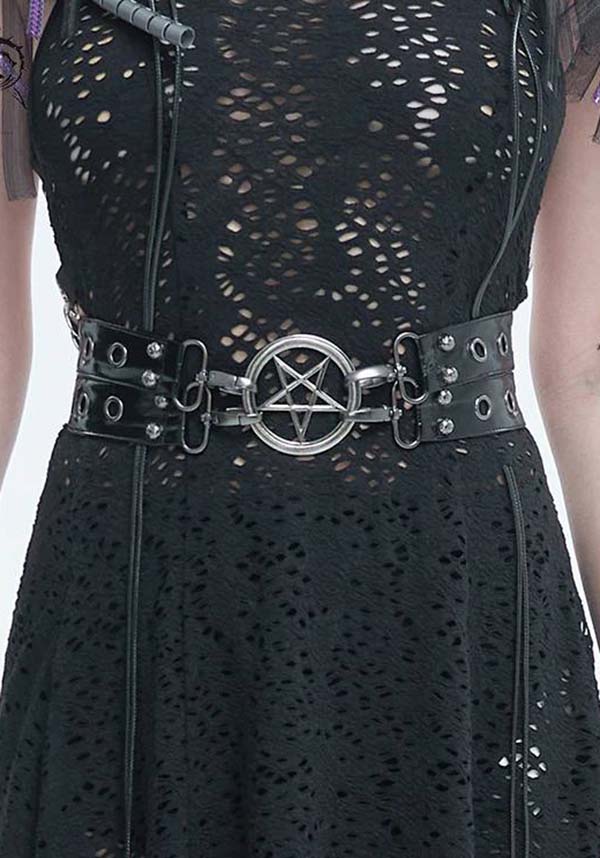 Inverted Pentacle Double Strap | BELT