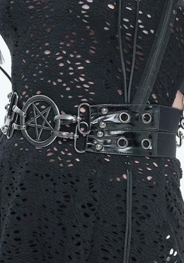 Inverted Pentacle Double Strap | BELT