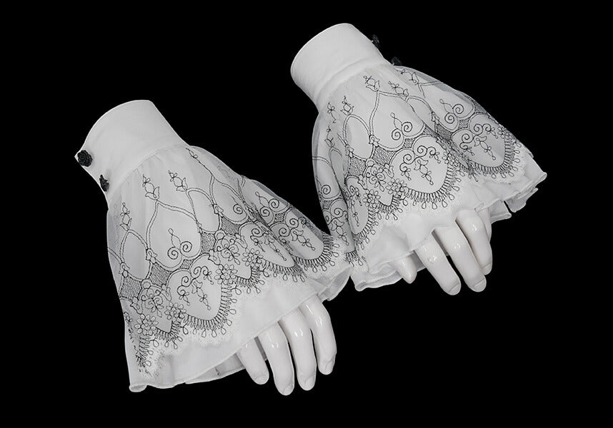 Lotus Leaf Embroidered | CUFFS*