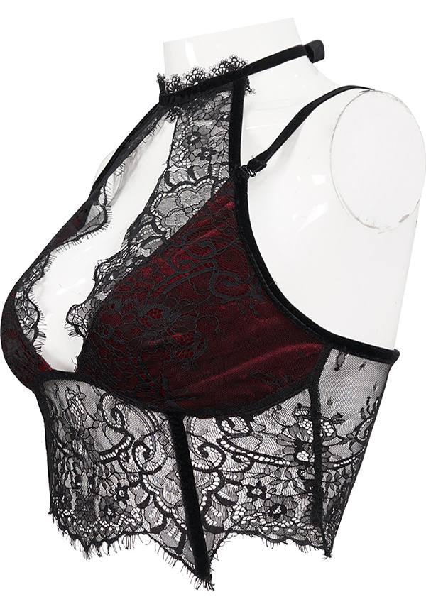 Scarlet Aura | LACE TOP