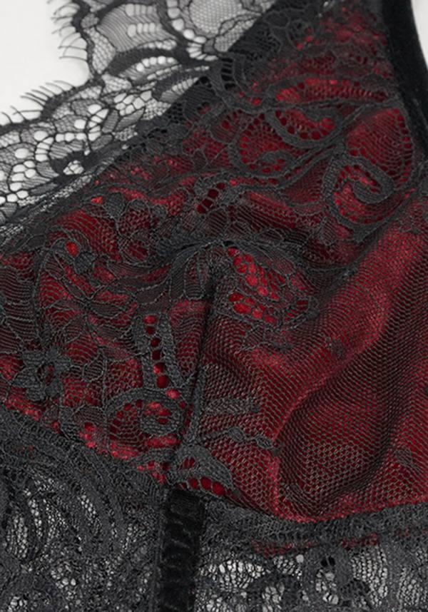 Scarlet Aura | LACE TOP