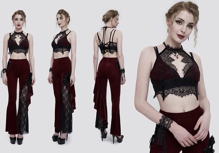 Scarlet Aura | LACE TOP