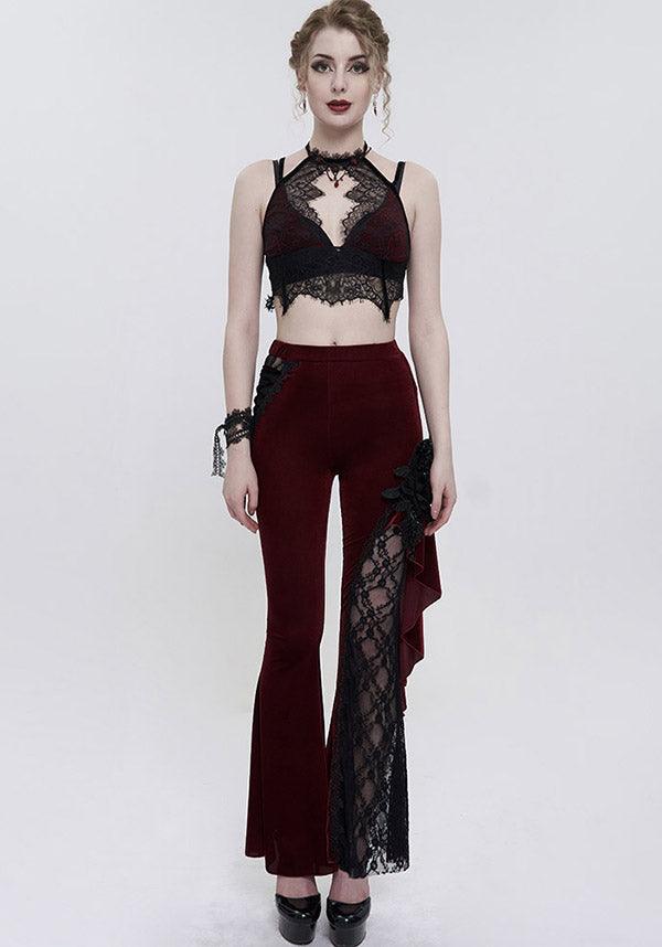 Scarlet Aura | LACE TOP