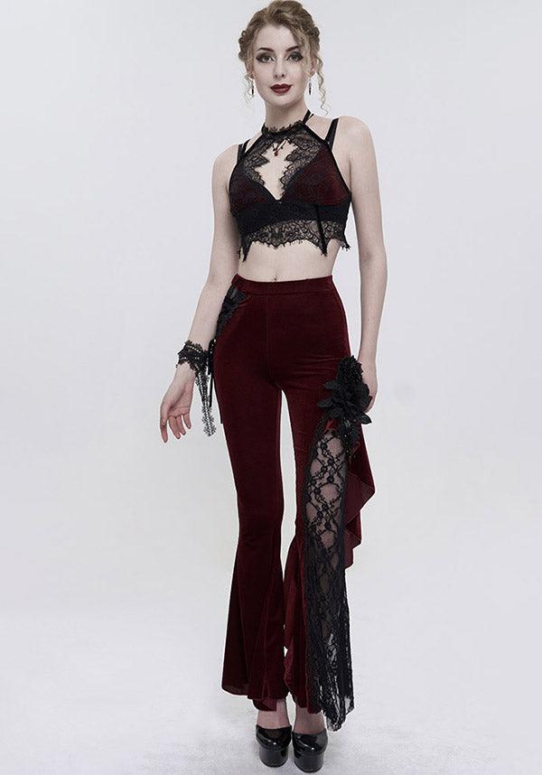 Scarlet Aura | LACE TOP