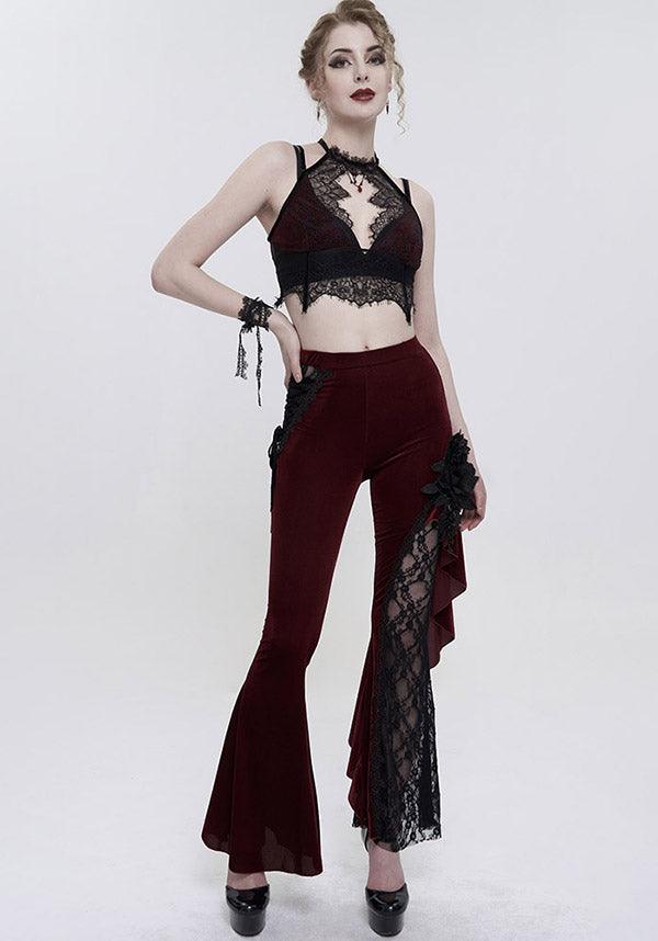 Scarlet Aura | LACE TOP