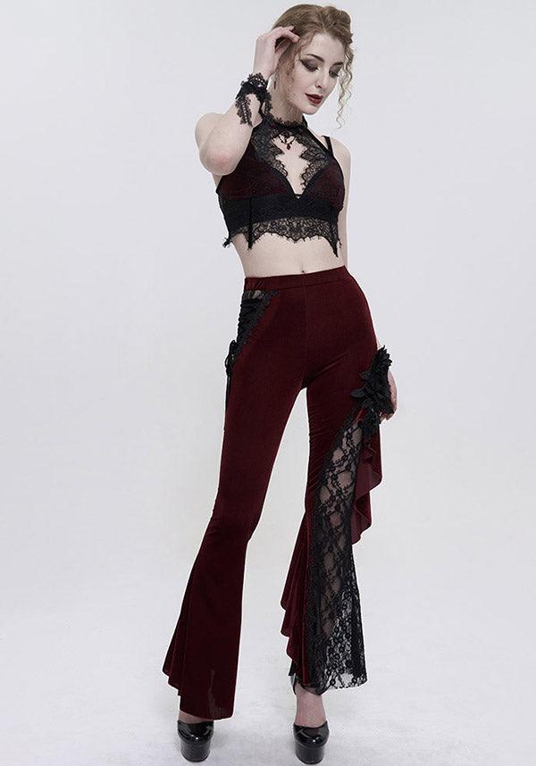 Scarlet Aura | LACE TOP