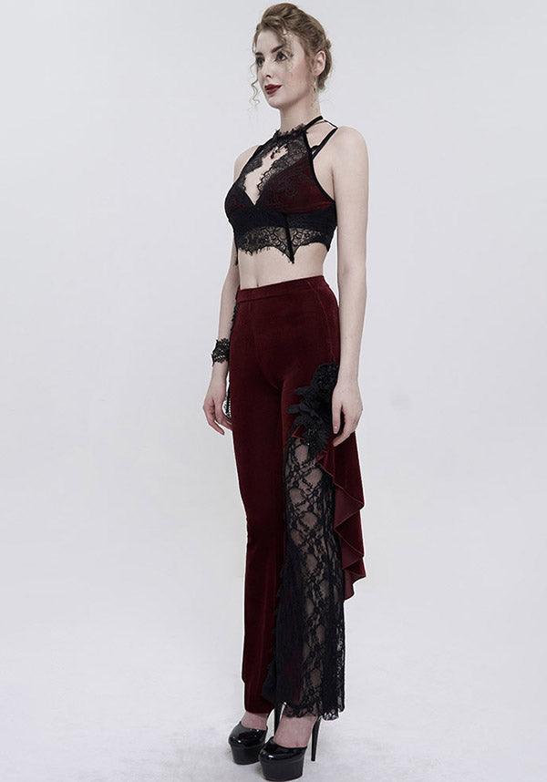 Scarlet Aura | LACE TOP