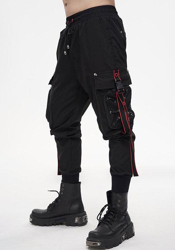 Sundering | PANTS - Beserk - all, all clothing, all ladies, all ladies clothing, black, cargo pants, clickfrenzy15-2023, clothing, devil fashion, discountapp, DVF122321, edgy, fp, goth, gothic, jan22, ladies, ladies clothing, ladies pants, ladies pants and shorts, medieval, men, mens, mens clothing, mens pants, pants, R160122, red, red and black, streetwear, techwear, winter, winter clothing