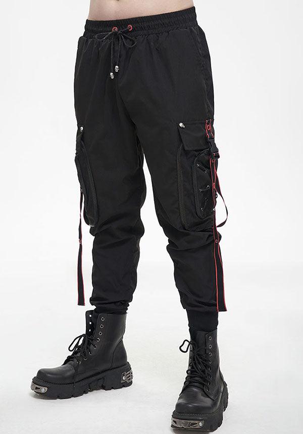 Sundering | PANTS - Beserk - all, all clothing, all ladies, all ladies clothing, black, cargo pants, clickfrenzy15-2023, clothing, devil fashion, discountapp, DVF122321, edgy, fp, goth, gothic, jan22, ladies, ladies clothing, ladies pants, ladies pants and shorts, medieval, men, mens, mens clothing, mens pants, pants, R160122, red, red and black, streetwear, techwear, winter, winter clothing