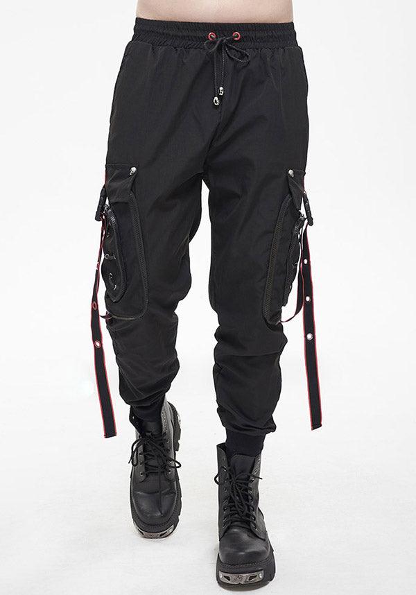 Sundering | PANTS - Beserk - all, all clothing, all ladies, all ladies clothing, black, cargo pants, clickfrenzy15-2023, clothing, devil fashion, discountapp, DVF122321, edgy, fp, goth, gothic, jan22, ladies, ladies clothing, ladies pants, ladies pants and shorts, medieval, men, mens, mens clothing, mens pants, pants, R160122, red, red and black, streetwear, techwear, winter, winter clothing