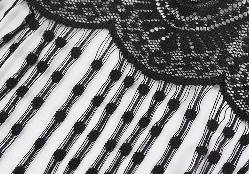 Viola | LACE SHAWL^ - Beserk - accessories, all, all clothing, all ladies, all ladies clothing, aug21, black, clickfrenzy15-2023, clothing, discountapp, DV230721, edgy, formal, fp, fringing, goth, gothic, gothic accessories, ladies, ladies accessories, ladies clothing, ladies outerwear, outerwear, R310821, scarf, shawl, shrug