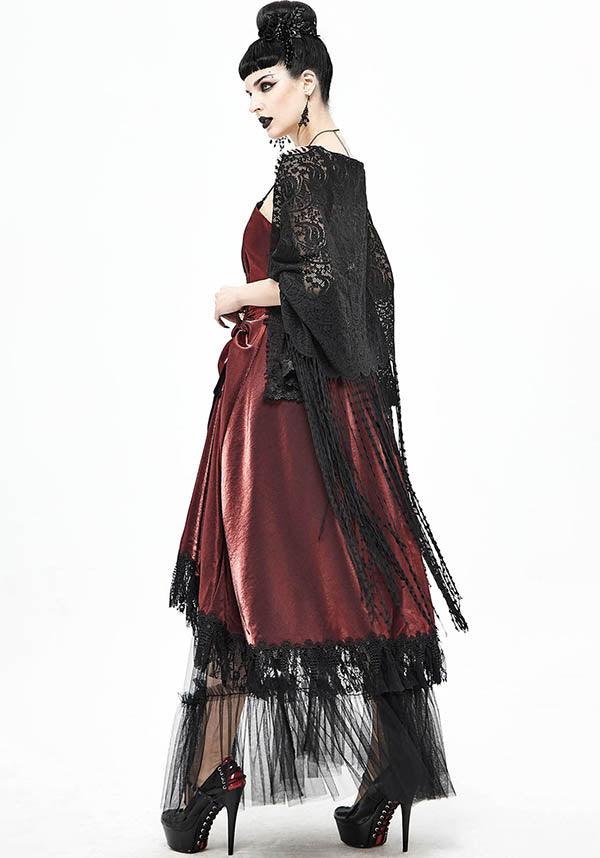 Viola | LACE SHAWL^ - Beserk - accessories, all, all clothing, all ladies, all ladies clothing, aug21, black, clickfrenzy15-2023, clothing, discountapp, DV230721, edgy, formal, fp, fringing, goth, gothic, gothic accessories, ladies, ladies accessories, ladies clothing, ladies outerwear, outerwear, R310821, scarf, shawl, shrug