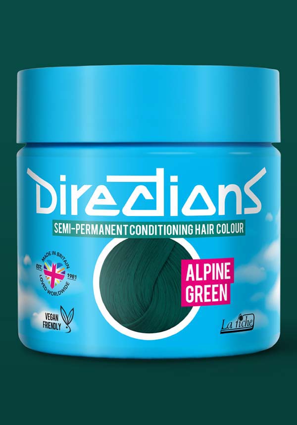 Directions Alpine Green - Front View