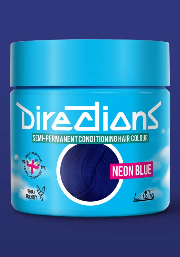 Directions Neon Blue - Front View