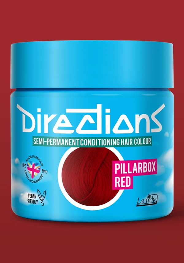 Directions Pillarbox Red - Front View