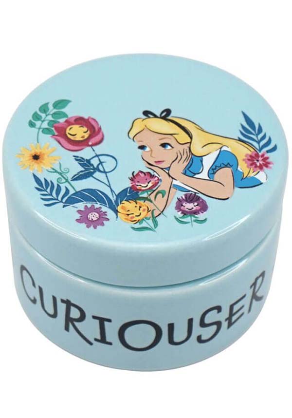 Disney: Alice In Wonderland | ROUND TRINKET BOX