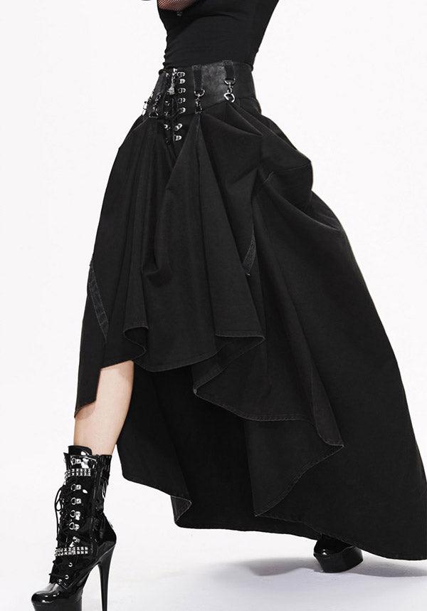 Diwata | MAXI SKIRT - Beserk - all, all clothing, all ladies, all ladies clothing, black, christmas clothing, clickfrenzy15-2023, clothing, costume, devil fashion, discountapp, edgy, fp, goth, gothic, halloween, ladies, ladies clothing, ladies skirt, long skirt, maxi, medieval, renaissance, skirt, steampunk, winter, winter clothing, witchy, womens skirt