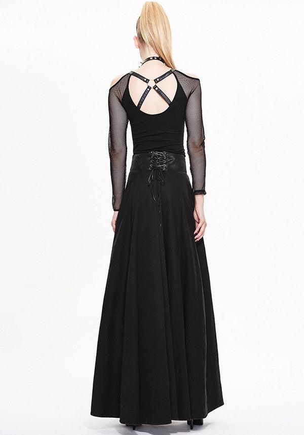 Diwata | MAXI SKIRT - Beserk - all, all clothing, all ladies, all ladies clothing, black, christmas clothing, clickfrenzy15-2023, clothing, costume, devil fashion, discountapp, edgy, fp, goth, gothic, halloween, ladies, ladies clothing, ladies skirt, long skirt, maxi, medieval, renaissance, skirt, steampunk, winter, winter clothing, witchy, womens skirt
